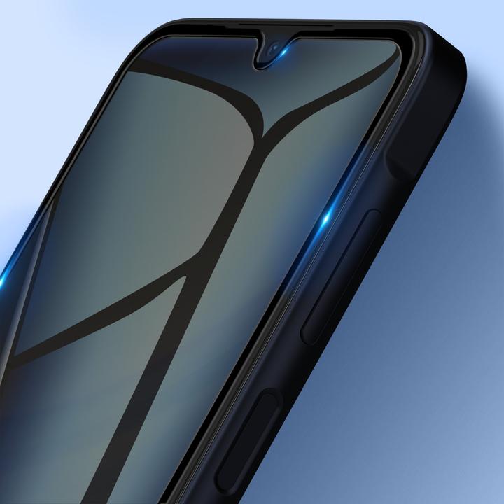 Produktbild Avizar ShieldGuard Glas-Folie. Rand Schwarz (1 Stück, Samsung Galaxy A15)