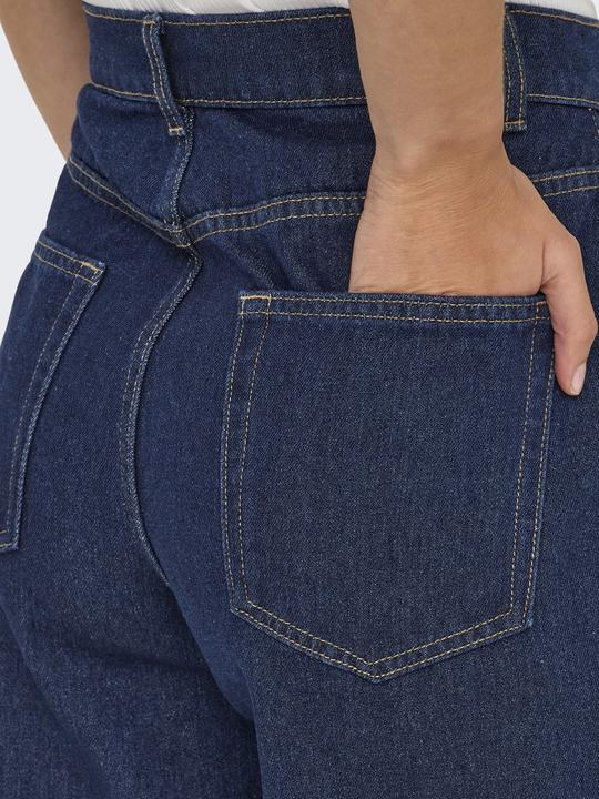 Produktbild Only ONLHOPE Hohe Taille Weiter Beinschnitt Jeans-Shorts Jeans-Shorts (XS)