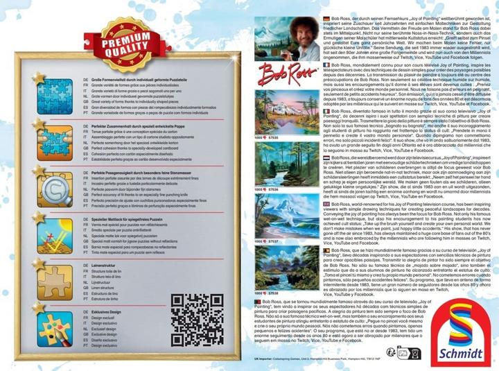 Image du produit Schmidt Spiele Montagne au bord de la mer (1000 pièces)