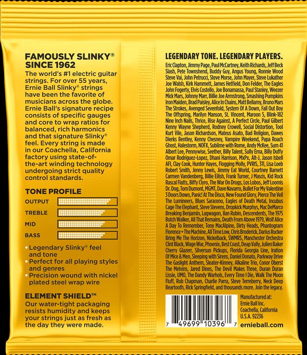 Actual product image Ernie Ball Skinny Top Beefy Bottom (6 x, Electric guitar, 0.05")