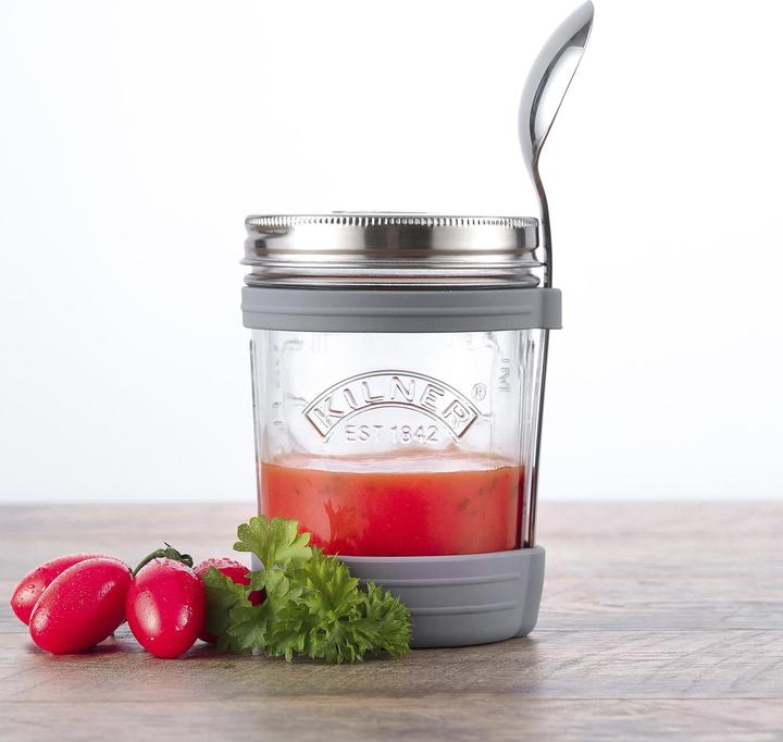 Image du produit Kilner Suppenbehälter 0.35 l Transparent Grau