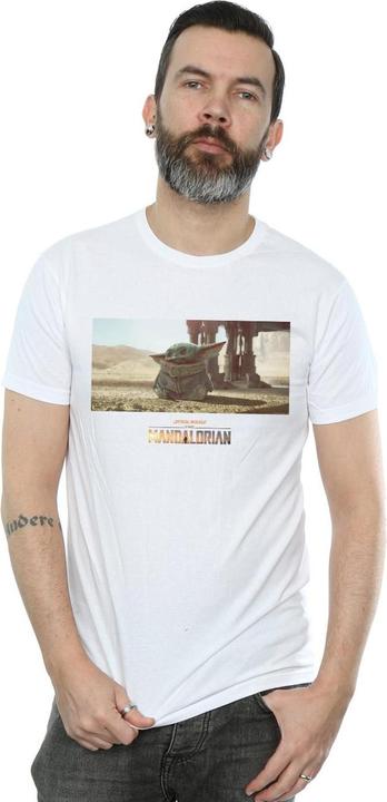 Image du produit Star Wars - T-shirt THE MANDALORIAN THE CHILD CONCEPT ART - Homme (4XL)