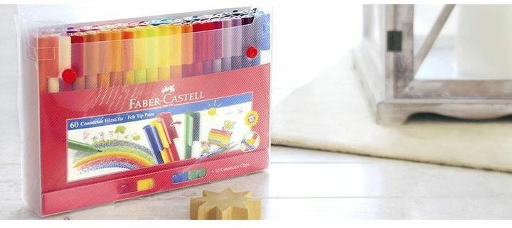 Actual product image Faber-Castell connector pens (Multicoloured, 60 x)
