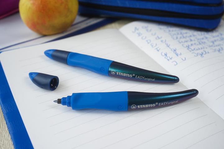 Actual product image STABILO EASYoriginal Holograph Edition rollerball pen for right-handers (Blue, 1 x)