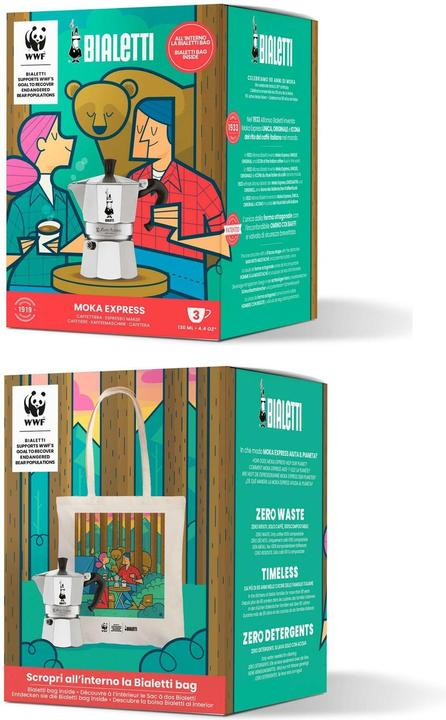 Produktbild Bialetti Espressokocher Moka Express (3 T.)