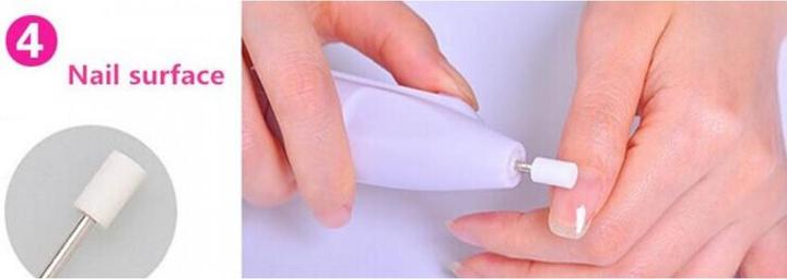 Produktbild PhoneLook 5 in 1 elektronische Nagel Pflege Maschine Manicure Polishing mit 5 Aufsätzen