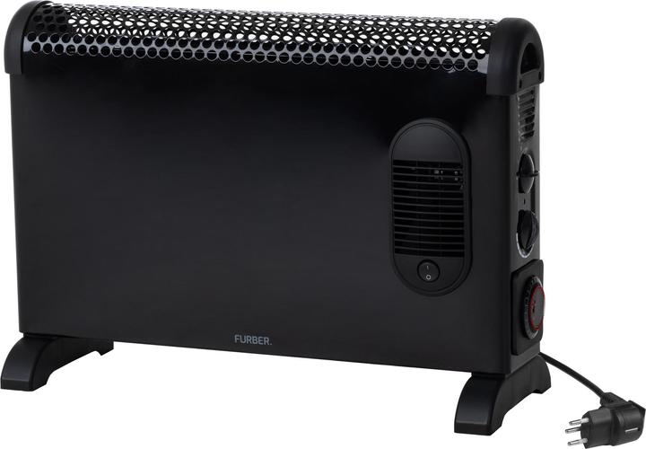 Produktbild Furber Konvektor SVARO 24 1800 W Schwarz (1800 W)