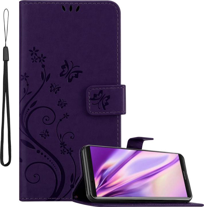 Floral violet foncé