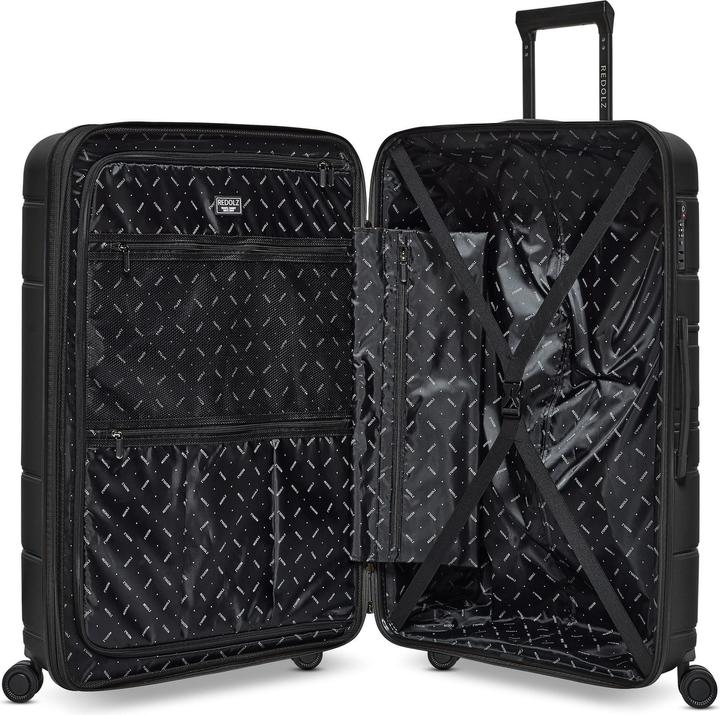 Immagine prodotto Redolz Essentials 11 4 Rollen Trolley 76 cm mit Dehnfalte (115 l, XL (da 115l))