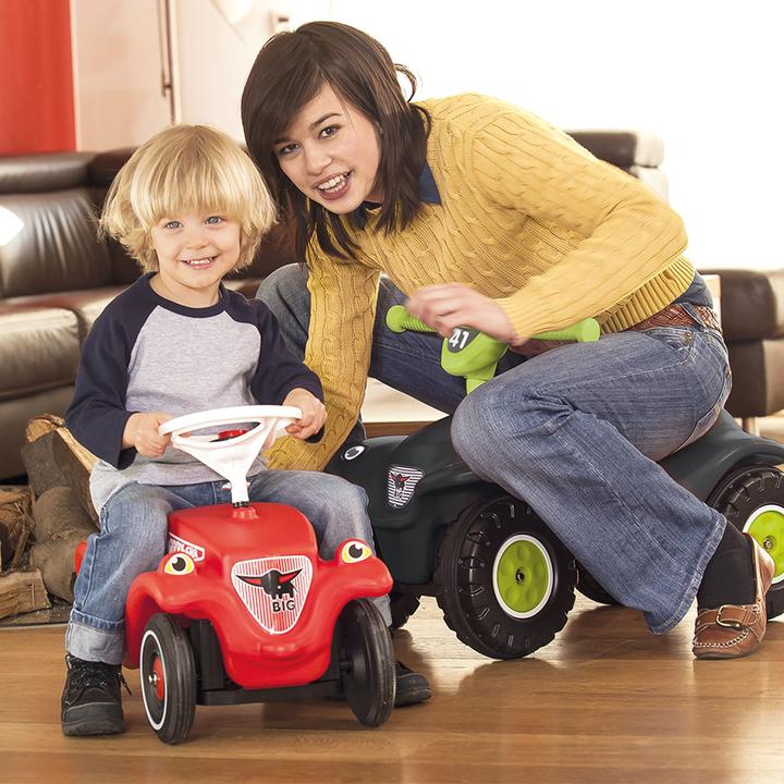 Actual product image BIG Bobby-Car with whisper tyres and red shoe protectors