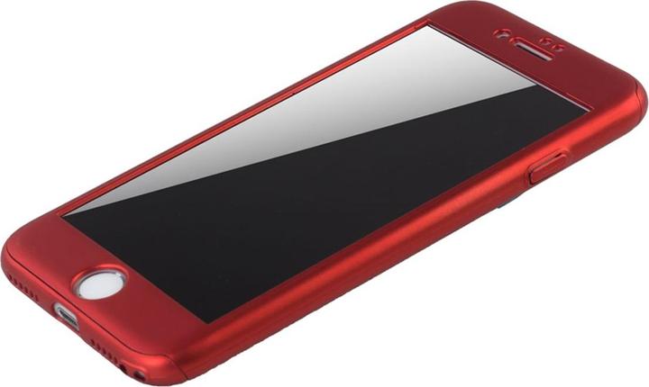 Actual product image König Design Protection Mobile Case for Apple iPhone 6 / 6s Plus 360 Case Cover Screen Protector Red (Apple iPhone 6)