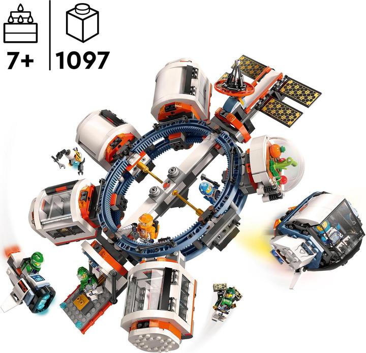 Image du produit LEGO Station spatiale modulaire (60433, LEGO City)