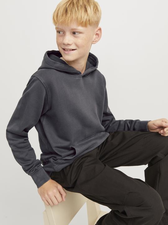 Actual product image Jack & Jones Jjecharge Faded Sweat Hood Sn Jnr (140)