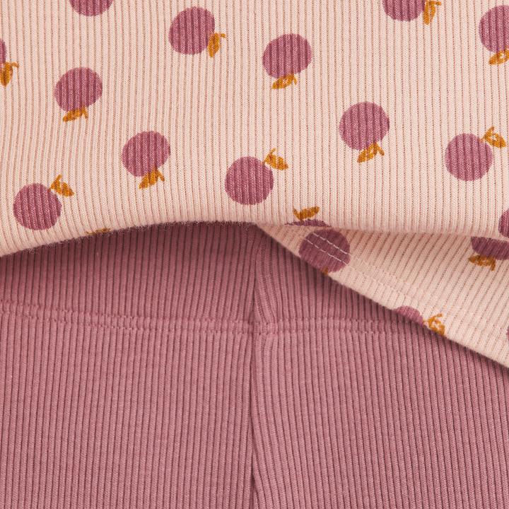 Immagine prodotto La Redoute Collections Confezione da 2 pigiami a coste con motivo a mela (102)