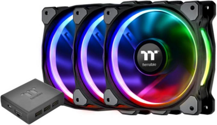 Actual product image Thermaltake Riing Plus 14 (140 mm, 5 x)