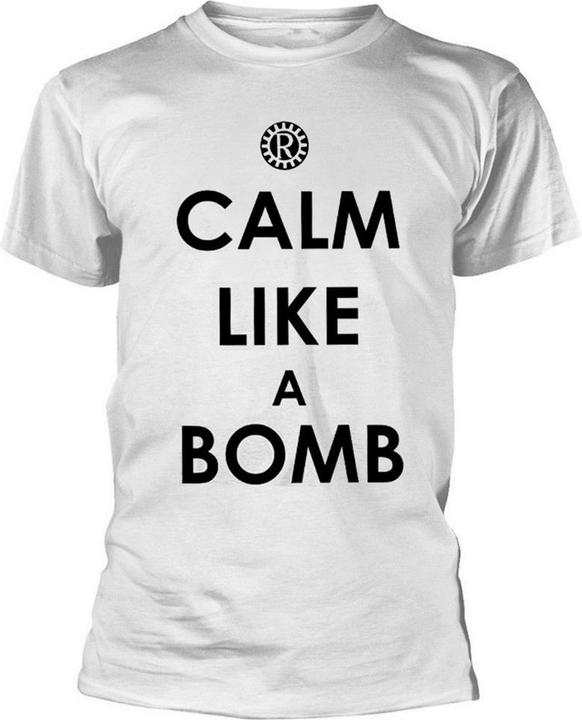Actual product image Rage Against the Machine Unisex Adult Calm Like A Bomb T-Shirt (L)