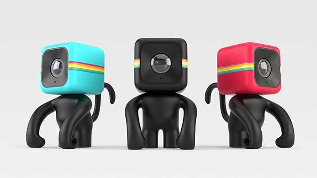 Image du produit Polaroid Cube Monkey support noir (Cube)