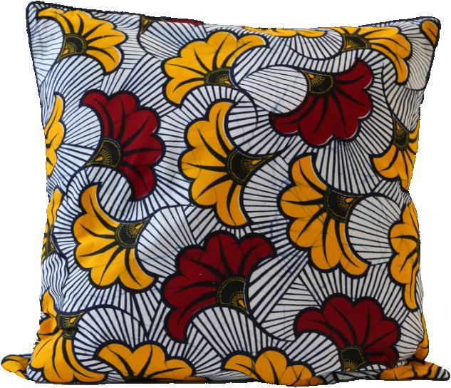 Image du produit Cassare Fleurs Vlisco (50 x 50 cm)
