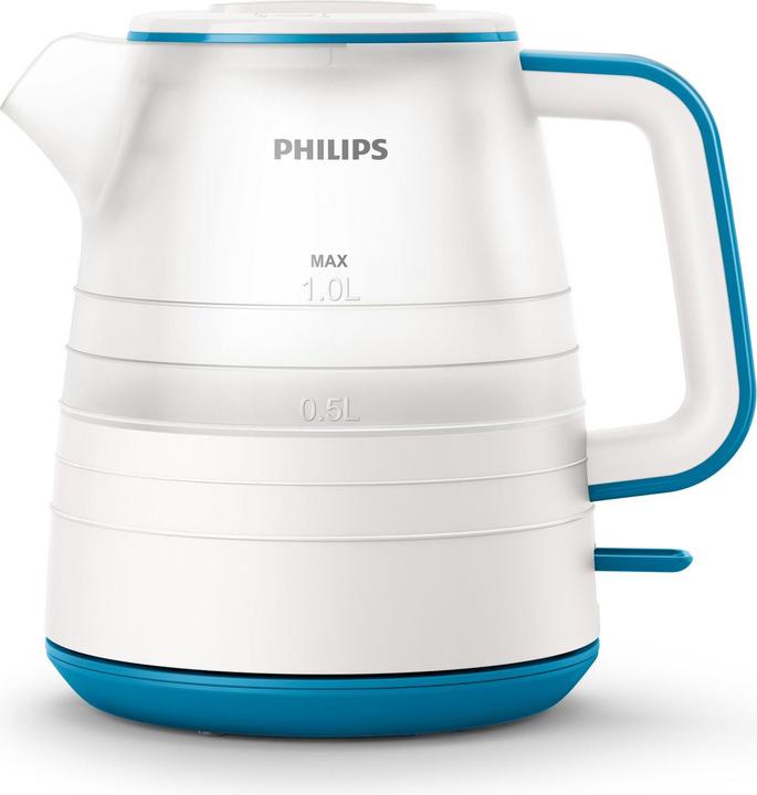 Produktbild Philips HD9344/10 Wasserkocher (transparent, 1 L, 2200 W) (1 l)