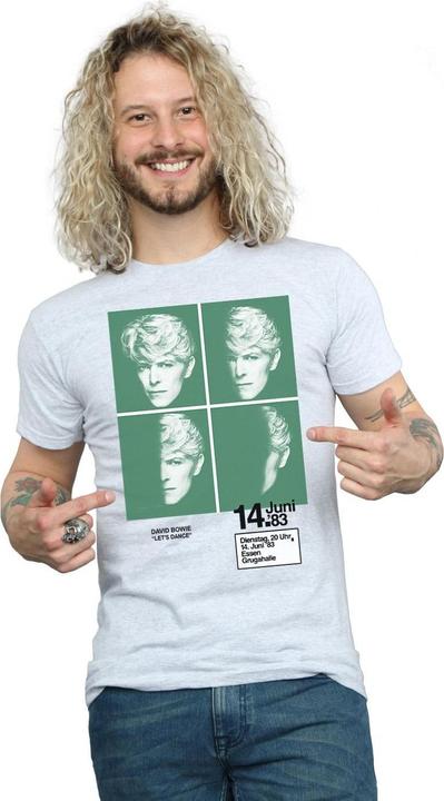 Produktbild David Bowie 1983 Concert Poster TShirt (3XL)