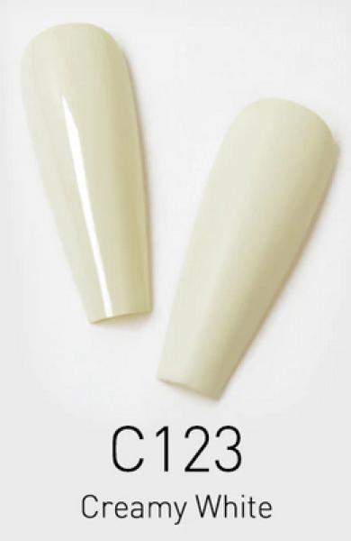 Produktbild Canni Gellack The White C123 UV/LED (Creamy White, UV-Gel Lack)