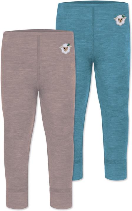 Produktbild Normani 2er Pack Baby Merino Hose „Tutira" - 9507 (92)