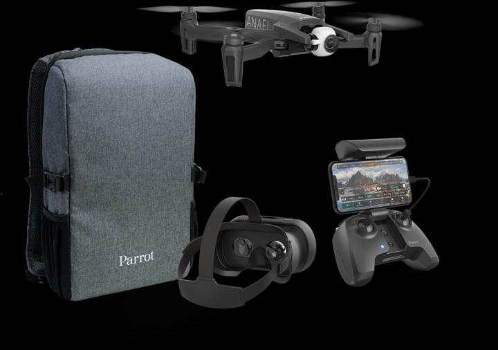 Parrot Anafi FPV (26 min, 283 g, 21 Mpx)