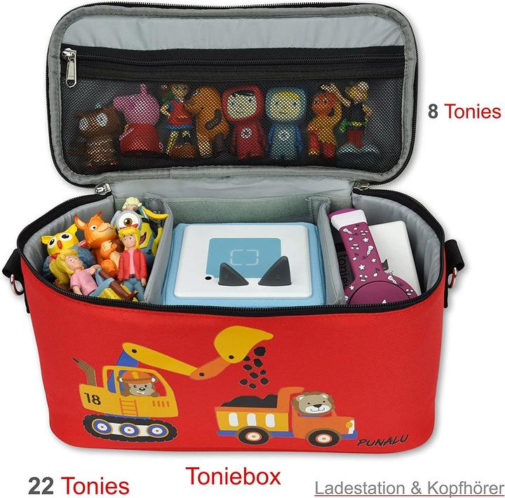 Immagine prodotto Punalu Borsa per Toniebox, rossa