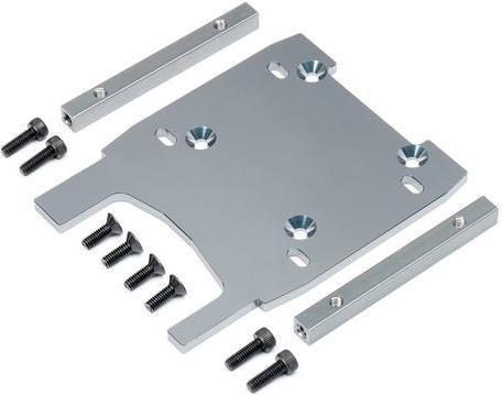 Actual product image HPI Motor plate gray 4mm Savage XL Octane