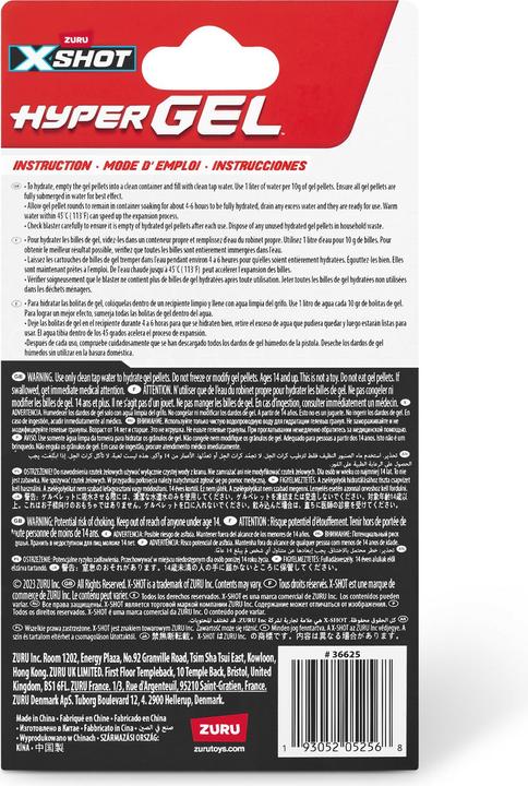 Immagine prodotto Xshot X-Shot - Ricarica Hyper Gel (20K) (36625)