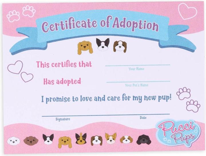 Actual product image Emilio Pucci Pucci - Pups Adopt-A-Pup, pink basket (708383)