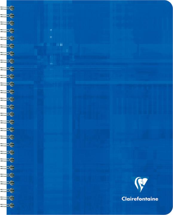 Immagine prodotto Clairefontaine Taccuino a spirale (17 x 22 cm, Quadretti, Copertina morbida)