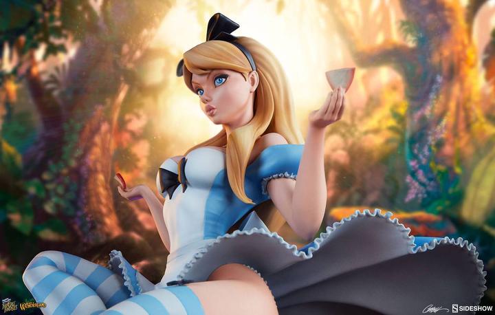Immagine prodotto Sideshow Statua "Alice nel Paese delle Meraviglie" della Collezione Fairytale Fantasies
