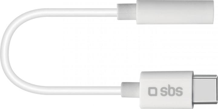 Image du produit SBS Adaptateur USB type C vers jack 3,5 mm blanc (Jack 3.5mm, USB Type C)