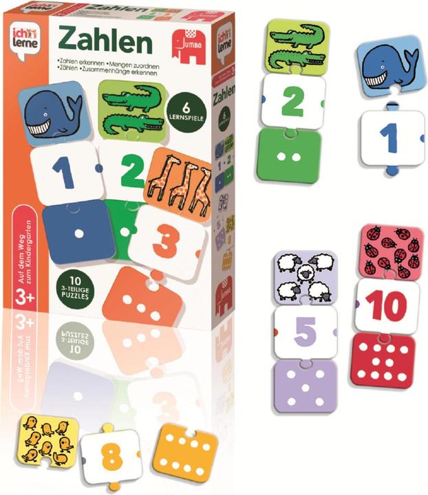 Actual product image Jumbo I learn numbers (German)