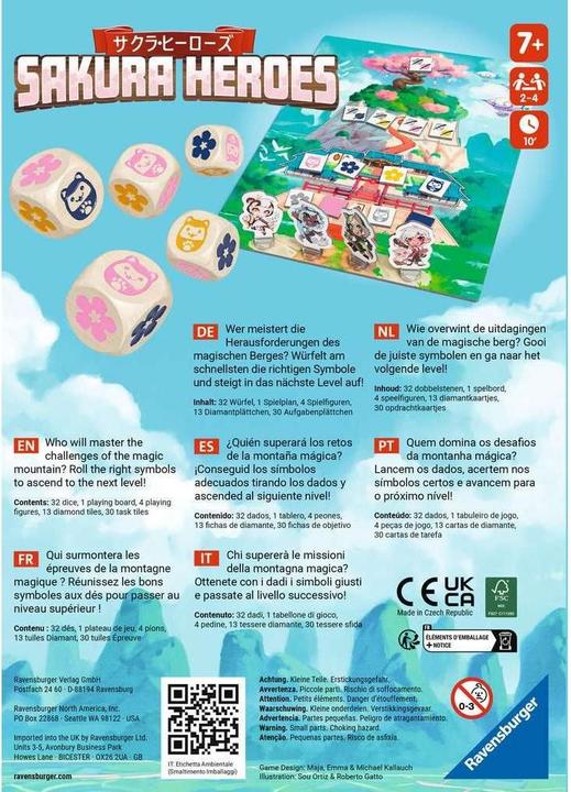 Produktbild Ravensburger Sakura Heroes (Multilingual)