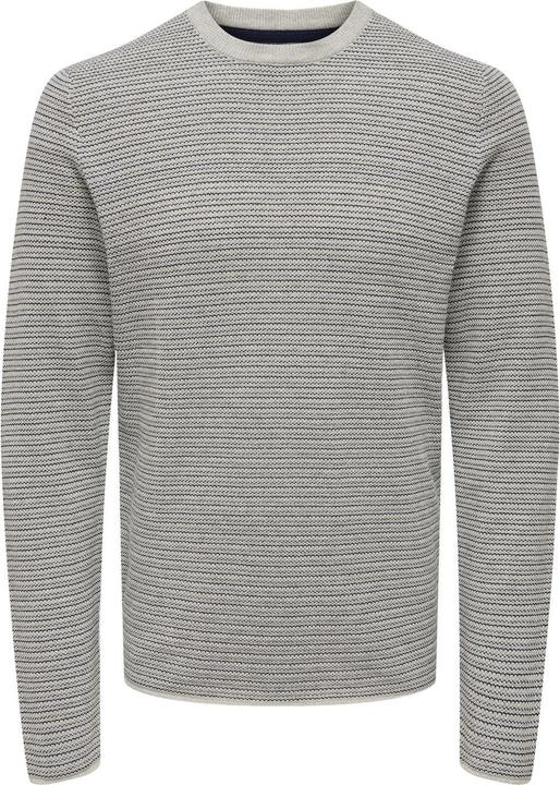 Image du produit Only & Sons Onsniguel Reg 12 Stripe Crew Knit (XXL)