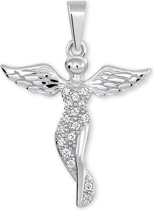 Brilio White Gold Pendant Baby Angel 249 001 00545 07