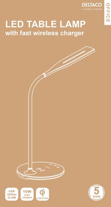 Image du produit Deltaco Lampe de bureau (360 lm)