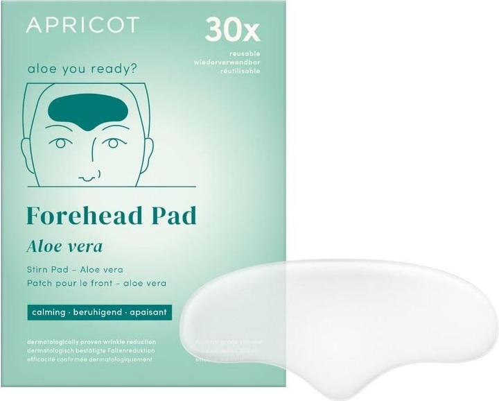 Apricot wiederverwendbares Stirn Pad Aloe Vera "aloe you ready?"