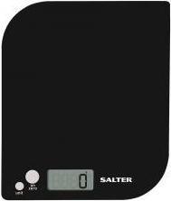 Actual product image Salter 1177 BKWHDR Leaf Electronic Digital Kitchen Scale - Black