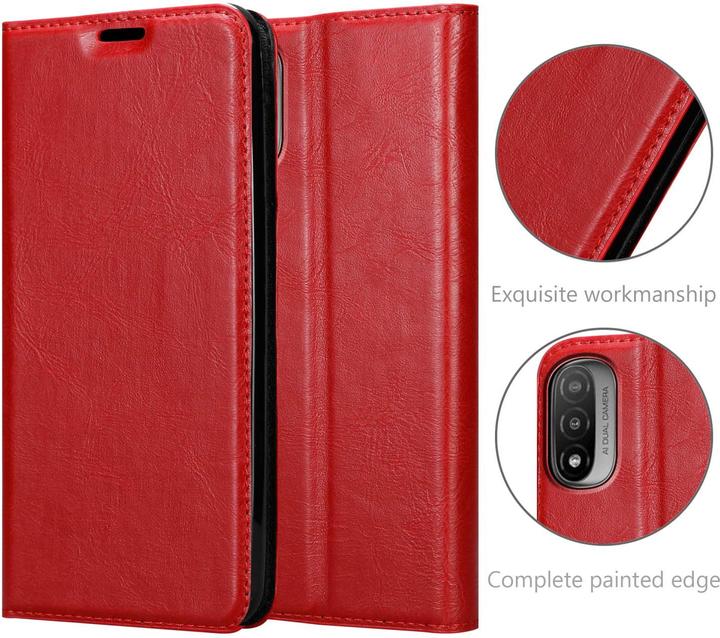 Image du produit Cadorabo Book Invis. Étui magnétique (Motorola E30, Motorola Moto E20, Motorola Moto E40)