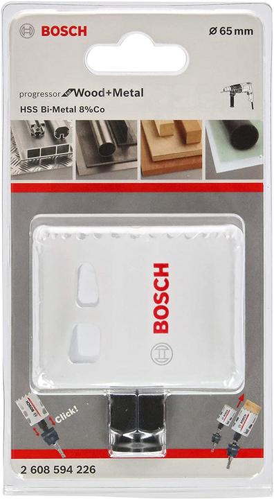 Image du produit Bosch Professional Zubehör Couronne de scie HSS-Co Bi-Métal SDS-Click (65 mm)