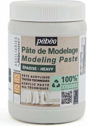 Image du produit Pebeo Pâte à modeler épaisse verte (Vert, 225 ml)