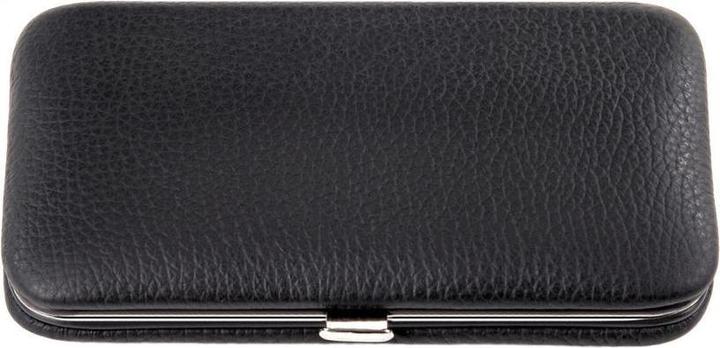 Actual product image Sacher TF100R.1504 - 4-piece manicure case manicure set black leather