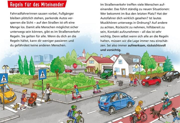 Produktbild Pixi Wissen 80: Sicher im Strassenverkehr