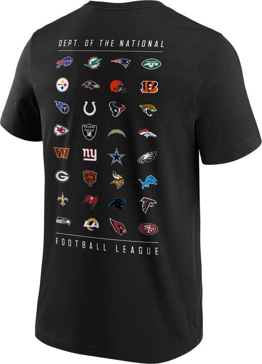 Image du produit Fanatics NFL Shield All Team Graphic T-Shirt - Taille M (M)