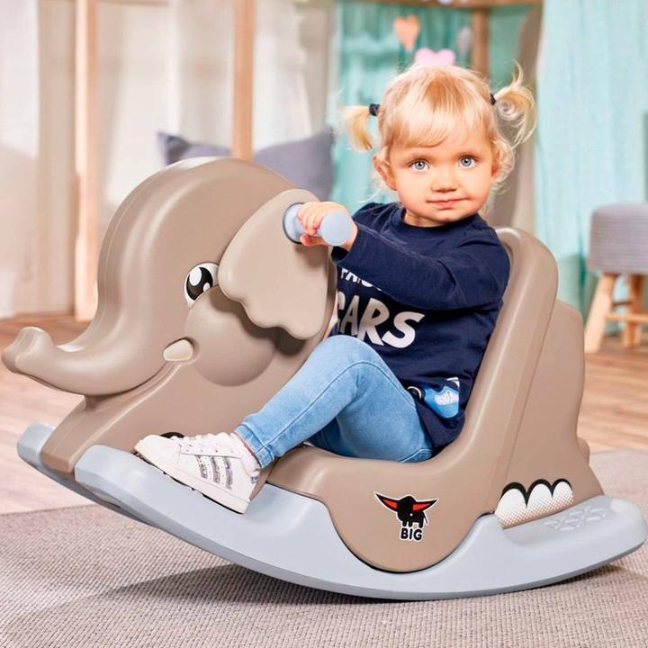 Actual product image BIG Rocking elephant