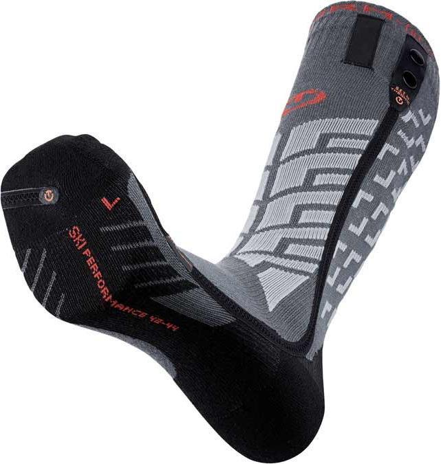Actual product image Therm-ic Ultra Warm Performance Socks S.E.T. SPack 1400 BT (size: 45.0 - 47.0, grey/or (45 - 47)