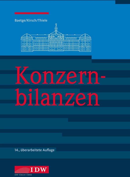 Actual product image Konzernbilanzen (German, Jörg Baetge, Stefan Thiele, Hans-Jürgen Kirsch, 2021)